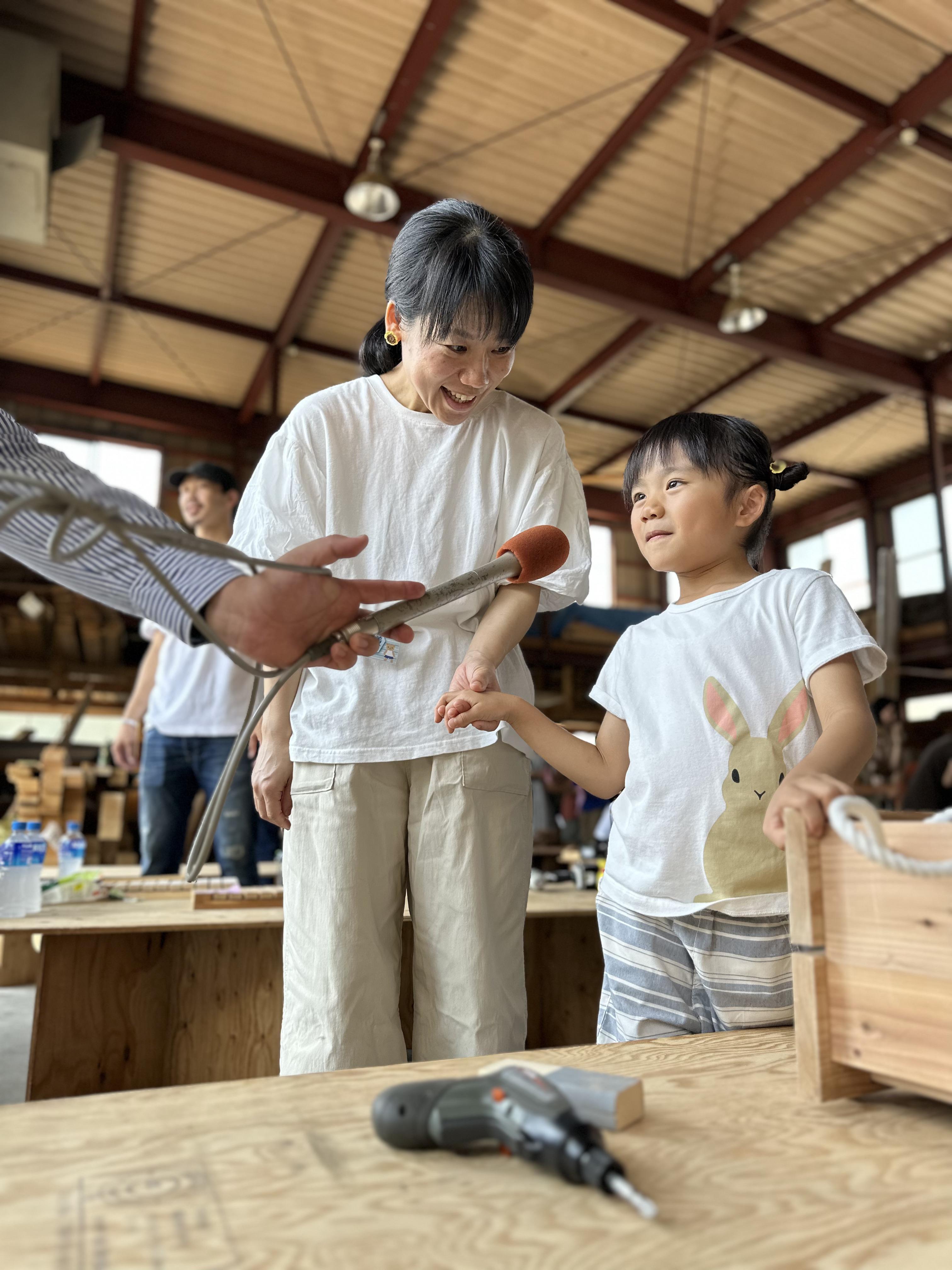 信州夏休み木工教室