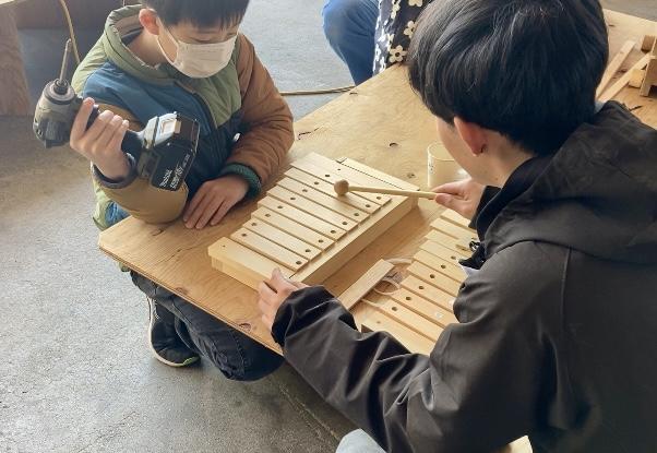 手作り木琴